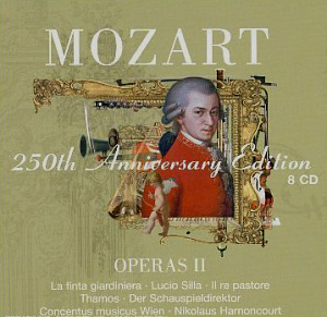 Nikolaus Harnoncourt / Mozart: Operas II - 250th Anniversary Edition (8CD, 미개봉)