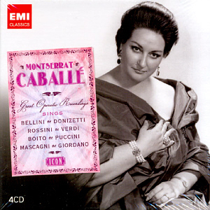 Montserrat Caballe / Great Operatic Recordings (4CD BOX SET, 미개봉)