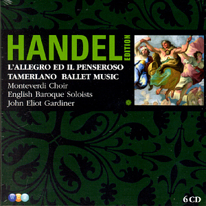 John Eliot Gardiner / Handel: L&#039;Allegro, il Penseroso ed il Moderato (6CD BOX SET, 미개봉)
