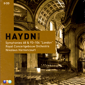 Nikolaus Harnoncourt / Haydn: Symphonies 68 &amp; 93-104 (5CD, BOX SET, 미개봉)