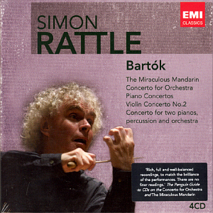 Simon Rattle / Bartok: Orchestral Works (4CD, BOX SET)