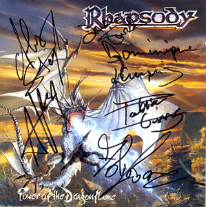 Rhapsody / Power Of The Dragonflame (싸인시디)